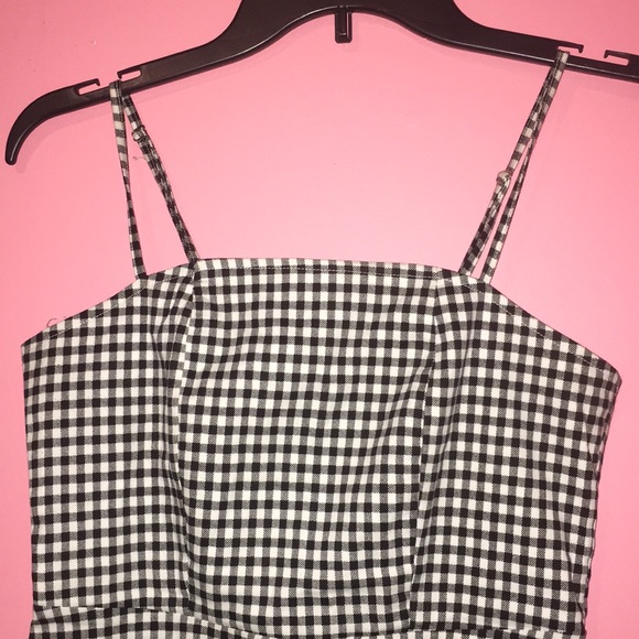 Cute black and white mini dress - Picture 4 of 5